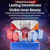 2024 MoYu WeiLong WRM V10 3x3x3 M Version 3x3 55.5mm Speed Magic Puzzle Cube Stickerless MY8293 with Cube Stand and bag - Image 5