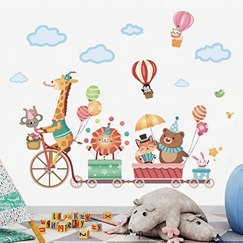 Vinilo Decorativo Animal Circo para Pared Infantil miniatura 6