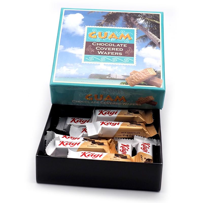 ビックサイズ　クッパ マイクワゾウスキ　グリーン チョコレート Amazon.co.jp: kagi カーギ グアムデザイン チョコウェハース 80g 12粒