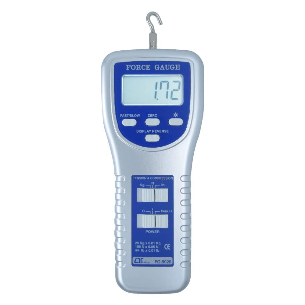 Electronic Digital Force Gauge Push Pull Tester for Tension Spring, Peel Testing, Compression Spring, Bearing Torque with Factory Calibration Certificate Tension Compression Gauge. Model: FG-5020-picture-23