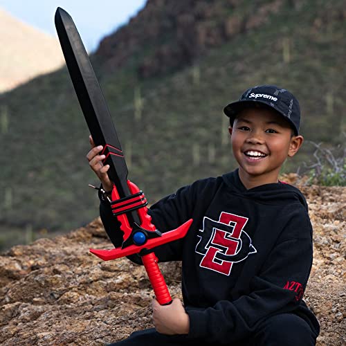 Formidable Toys - Foam Sword For Kids - 32" Eon Arc Red & Black Prime Swords - Foam Swords For Adults And Kids - Foam Weapons - Knight Toys - Premium Customizable Play Swords For All #TOP2
