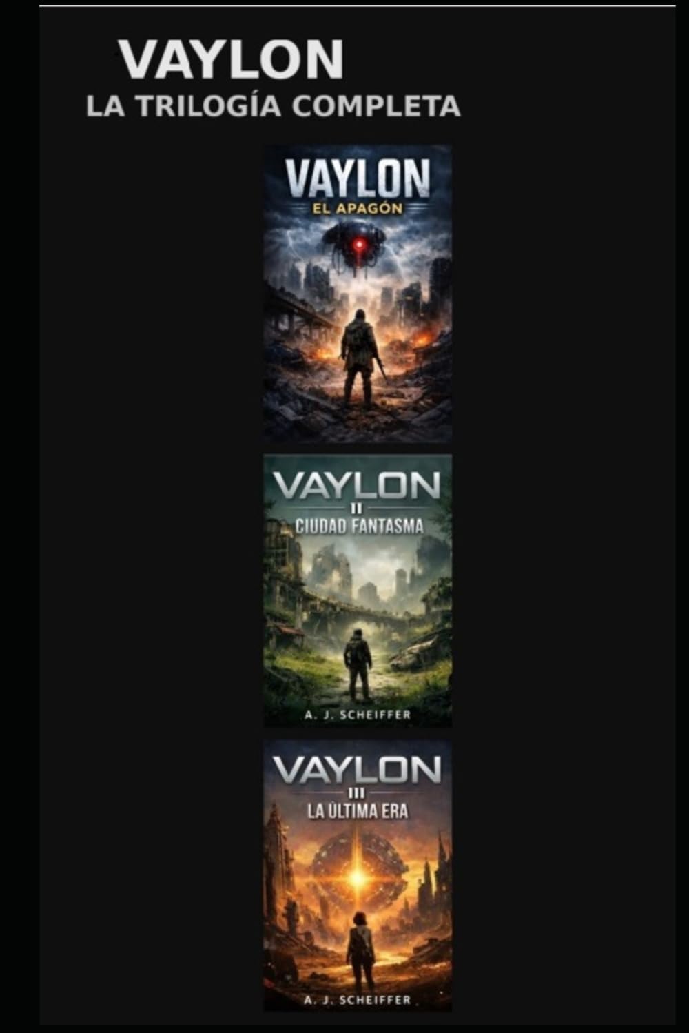 VAYLON: LA TRILOGÍA COMPLETA: SAGA VAYLON -- LIBROS 1-3