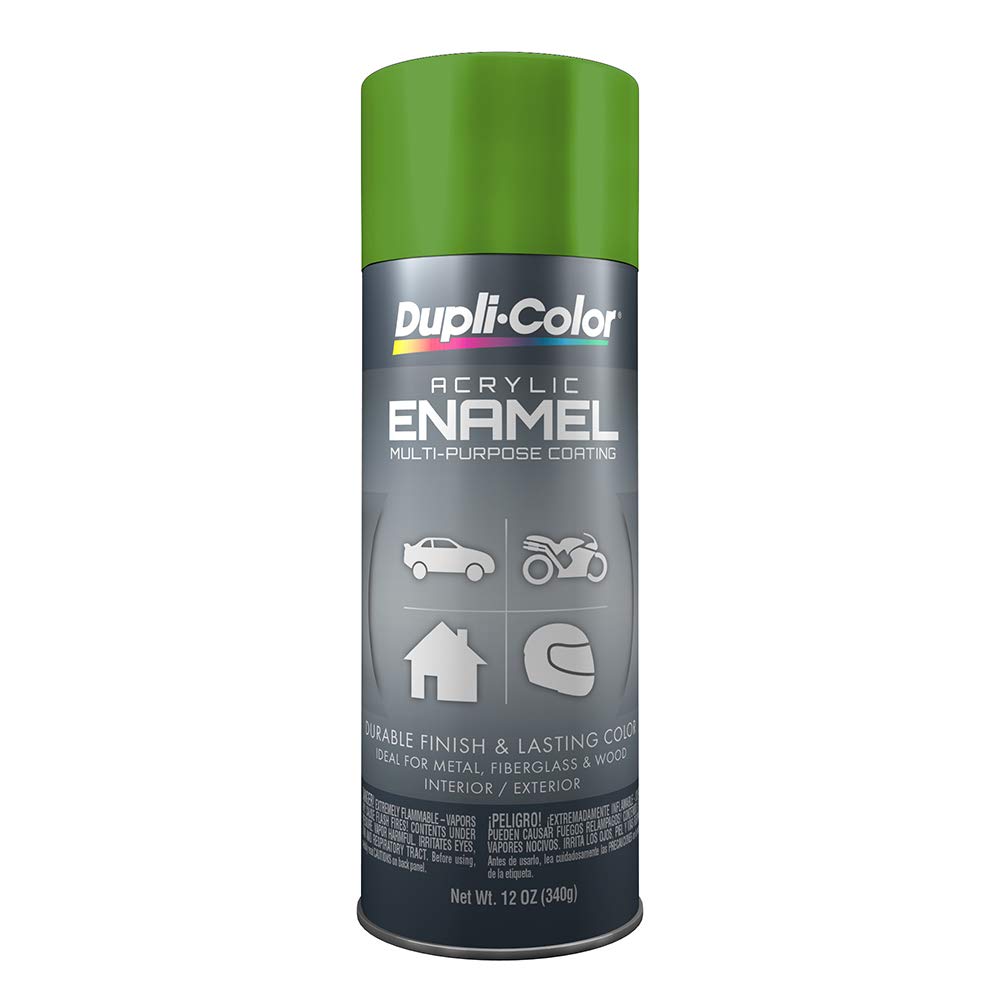 Dupli-Color DA1630 Multi-Purpose Acrylic Enamel Spray Paint - Leaf Green - 12 oz. Aerosol Can