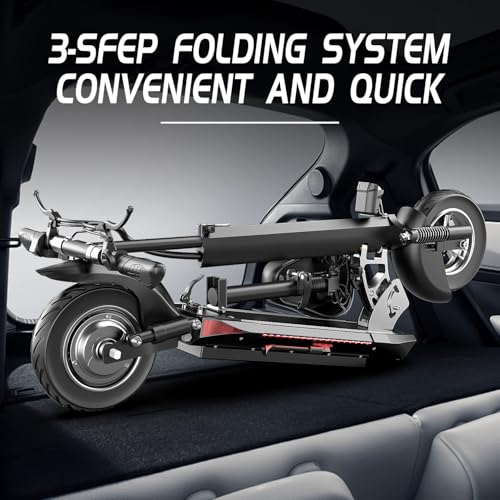 ASKGO Q2 Electric Scooter Adults, 1200W Motor, 27mph 35Miles