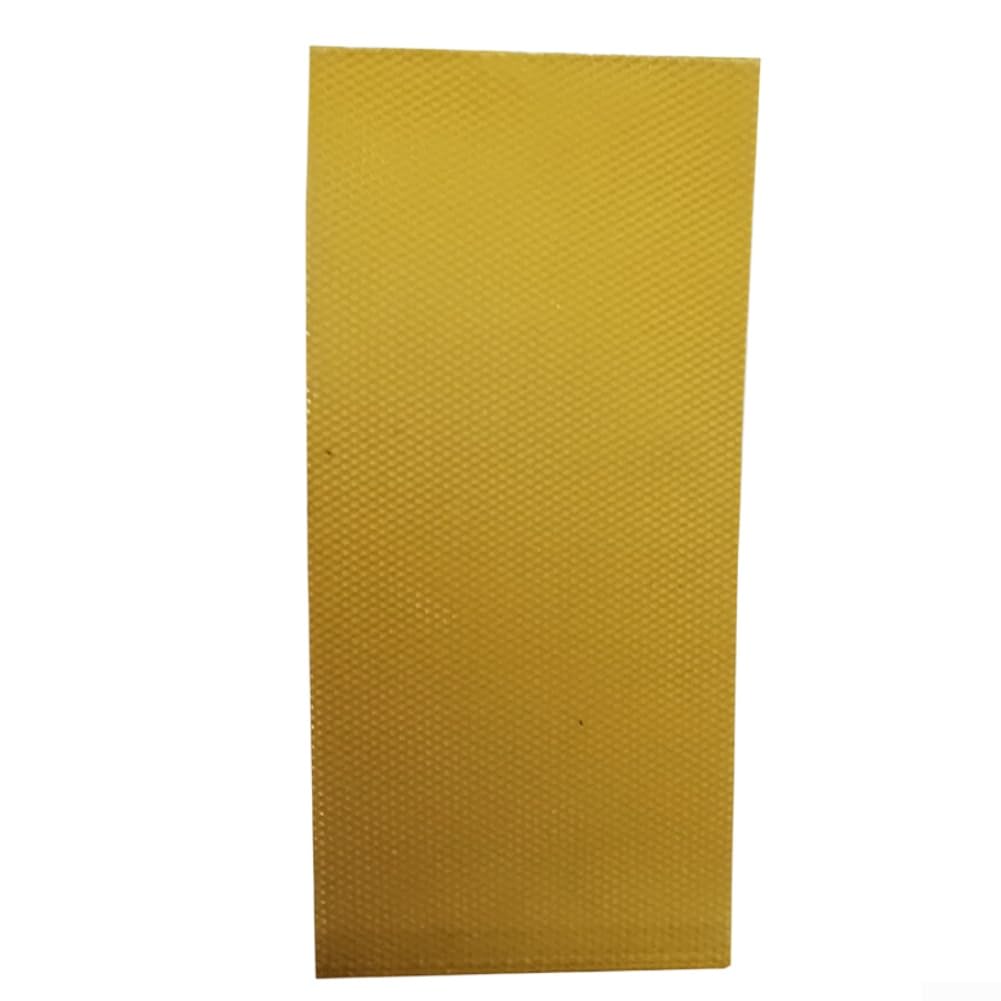 Lot de 30 feuilles de fond de teint en cire d'abeille 19,5 x 33 cm pour ruche et apiculture