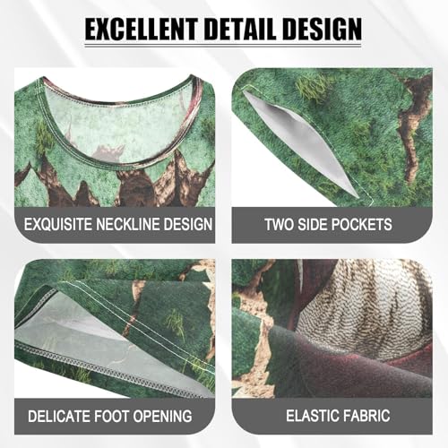 ALAZA Broken Rugby American Football Pajamas Set Short Sleeve Cotton Sleepwear Summer Pjs 2 Piece 5-14Y4