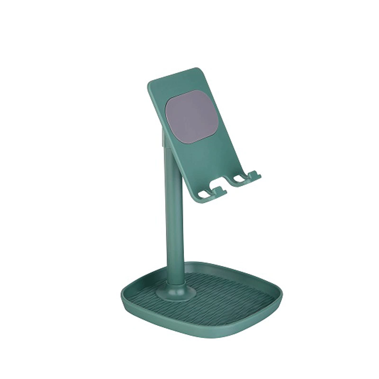 XIANGFASJZ Soporte Movil Soporte de teléfono móvil de Escritorio Soporte de Soporte en Vivo (Color : Green)