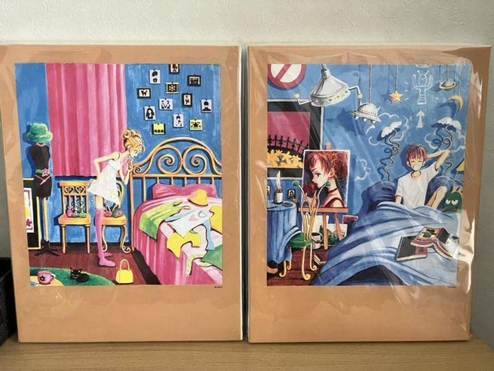 Amazon.co.jp: 矢沢あい展 アートボード 2点セット ご近所物語