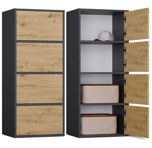 BDW Alma: Cómoda Moderna con 4 Puertas