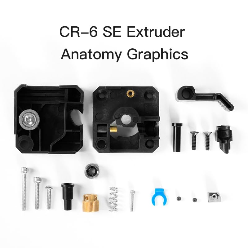 Image of CR-6 SE Extruder Kit, 3D Printer Accessories Upgraded Filament Feed Gear Full Extruder Kit for CR-6 SE /CR-6 Max