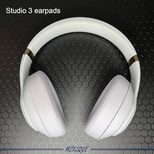 Studio 3 Ear Pads - Almohadillas de reemplazo para audífonos Beats Studio 3 y Studio 2 (Blanco) miniatura 6