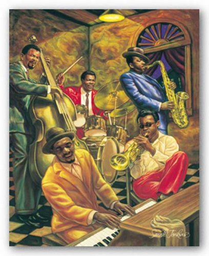 Amazon.com: (24x36) Sarah Jenkins (Cool Jazz) Art Poster Print