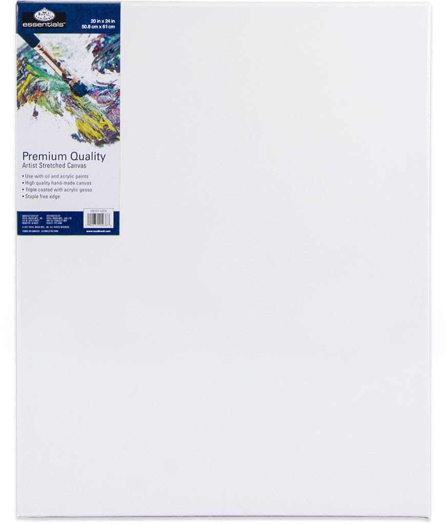 Royal Brush CNVST-2024 Essentials Premium Stretched Canvas