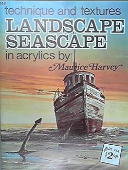 Paperback Technique And Textures, Landscape Seascape In Acrylics Book