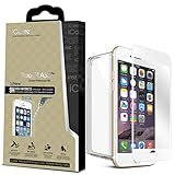 iCarez [Full Fit Tempered Glass] For White Color Apple iPhone 6 6S Easy Install with Lifetime Replacement Warranty [1-Pack,0.33mm] - Retail Packaging