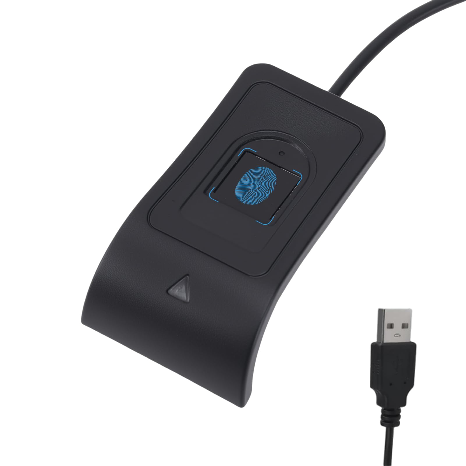 Yanmis Desktop USB Fingerprint Reader, 360° Touch Biometric Fingerprint Scanner for Wins 10 11 for Android for Linux