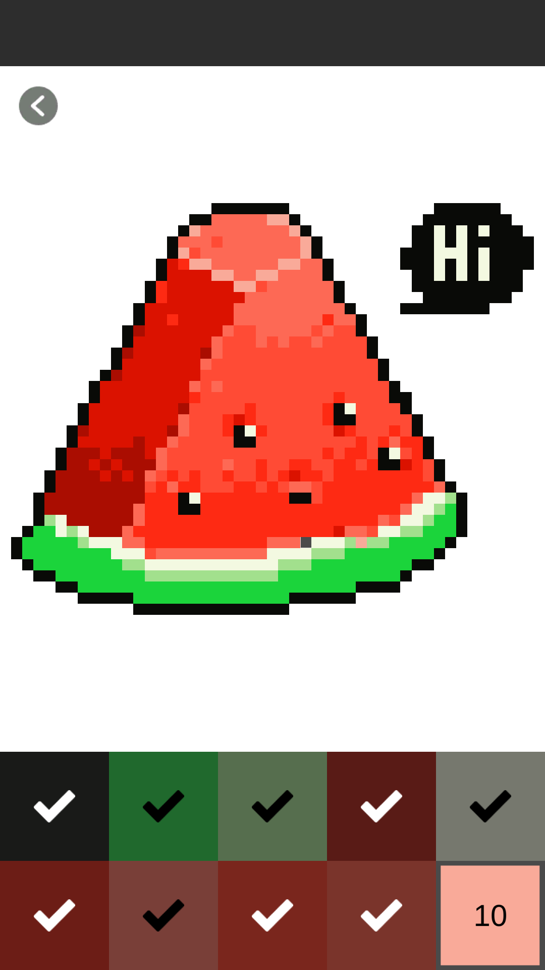 Pixel Art Sandbox Color by Number App on the Amazon Appstore