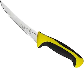 Mercer Culinary Faca para desossar Millennia, curva de 15 cm, amarela