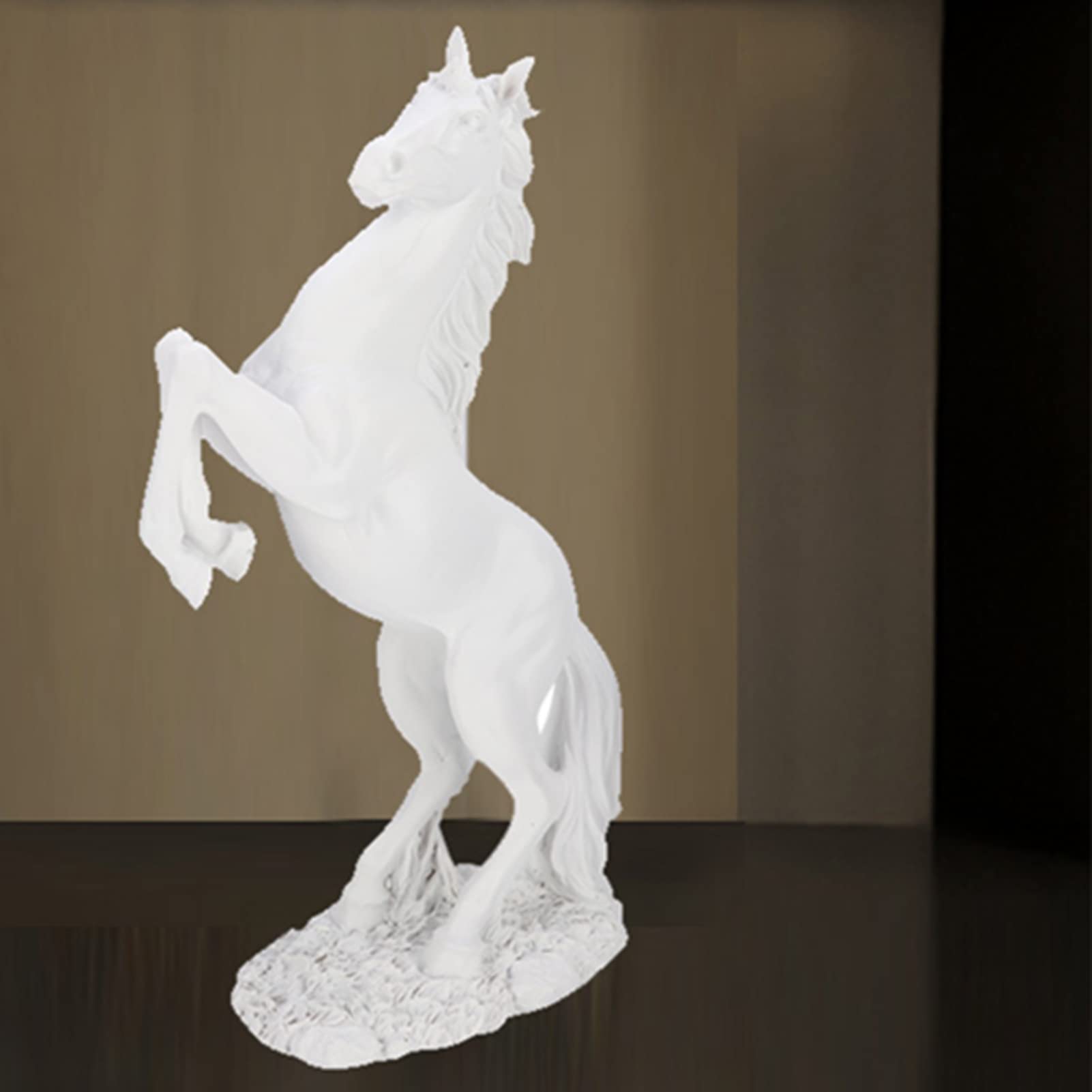 Amazon.co.jp: 馬の像の装飾、樹脂馬の彫刻、エルオピアスタイルの馬の