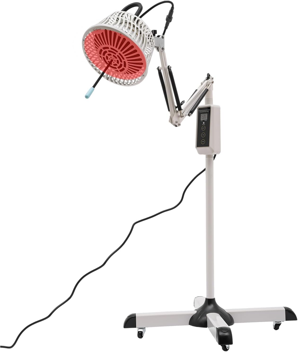 Lampa Akupunkturowa TDP 300 W, Ciepło Mineralne, Lampa Grzewcza Na Podczerwień, Timer 30/60/90 Min, Lampa Moxalowa, Terapeutyczna, Promiennik Na Plecy, Kark, Ramiona