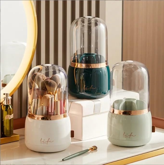 Image of EZ Living 1pcs makeup brush organizer for makeup kit storage case Makeup Makeup Brush Holder Brush Organizer for Vanity Cosmetic Brush Stand Makeup Brush Storage
