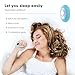 15 Gears Vagus Nerve Relaxer, Rechargeable EMS Microcurrent Sleep Support Device with LCD Display, Portable Stress Calming Tool for Adults