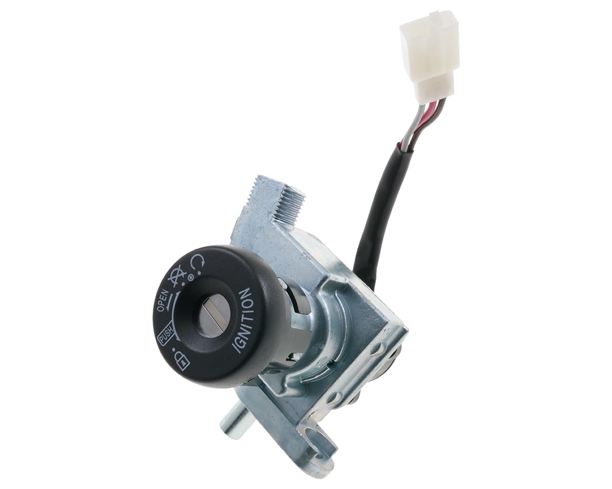 Kit cierres compatible con Yamaha Aerox, compatible con MBK Nitro 2003-2011 | Trae bombín de encendido, tapa del depósito, bloqueos, dos llaves y fijaciones; útil para escúter por fallo o llave rota