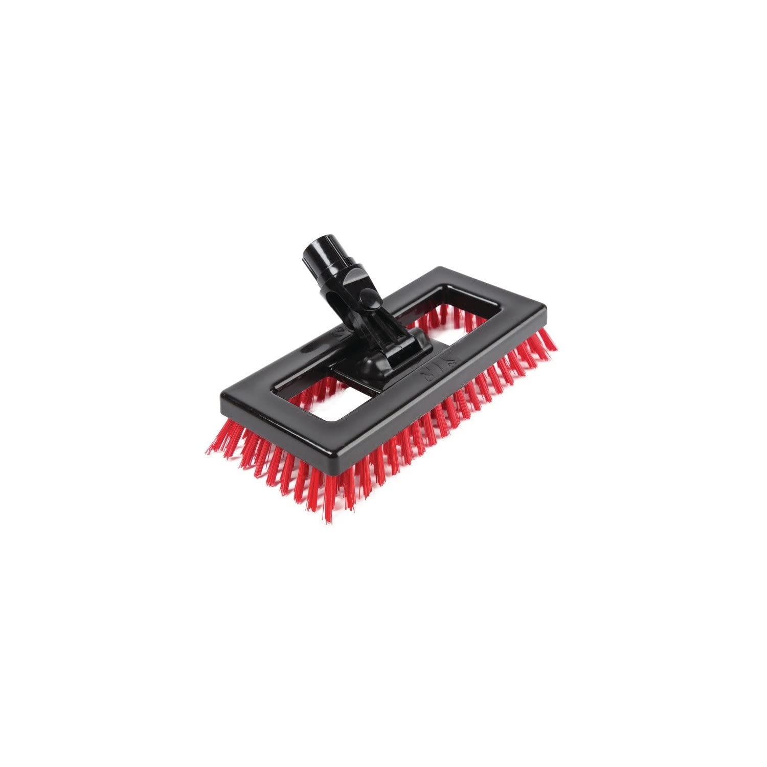 Deck Scrubber – roter Griff, steife Borsten, Polypropylen