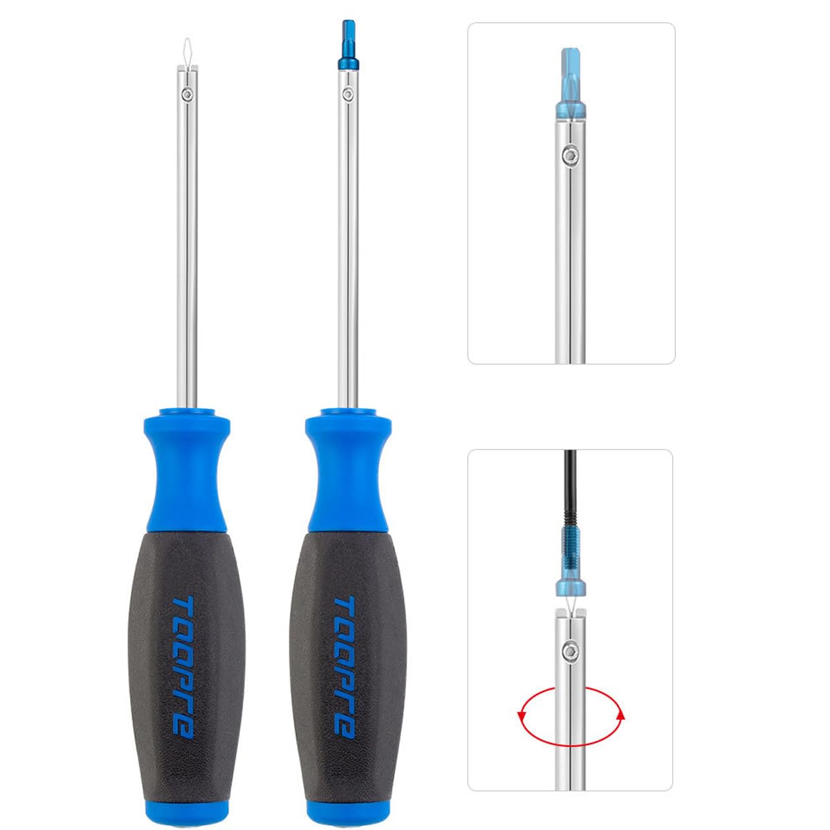 Outil de rayon de vélo, clé à rayons de vélo avec ressort en V et extracteur pour jantes tournevis pour VTT vélo de route