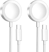 Vista 8 de xiwxi Cable de Carga Magnético para Cargador de Apple Watch, [Puerto USB C] Cables de Cargador Inalámbrico iWatch Compatibles con iWatch Series