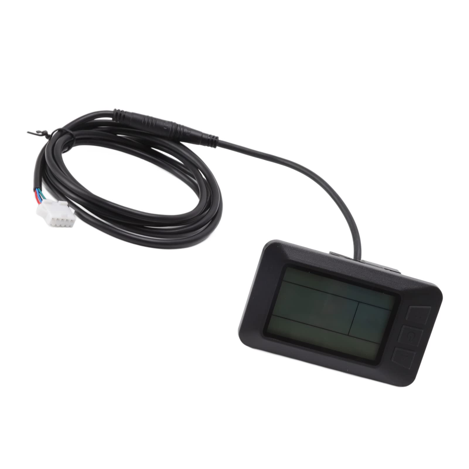 Display LCD per Bici Elettrica per Bici Elettrica Display LCD per Bici 24V 36V 48V Connettore a 5 Pin Tachimetro per Bicicletta Impermeabile per Controller KT