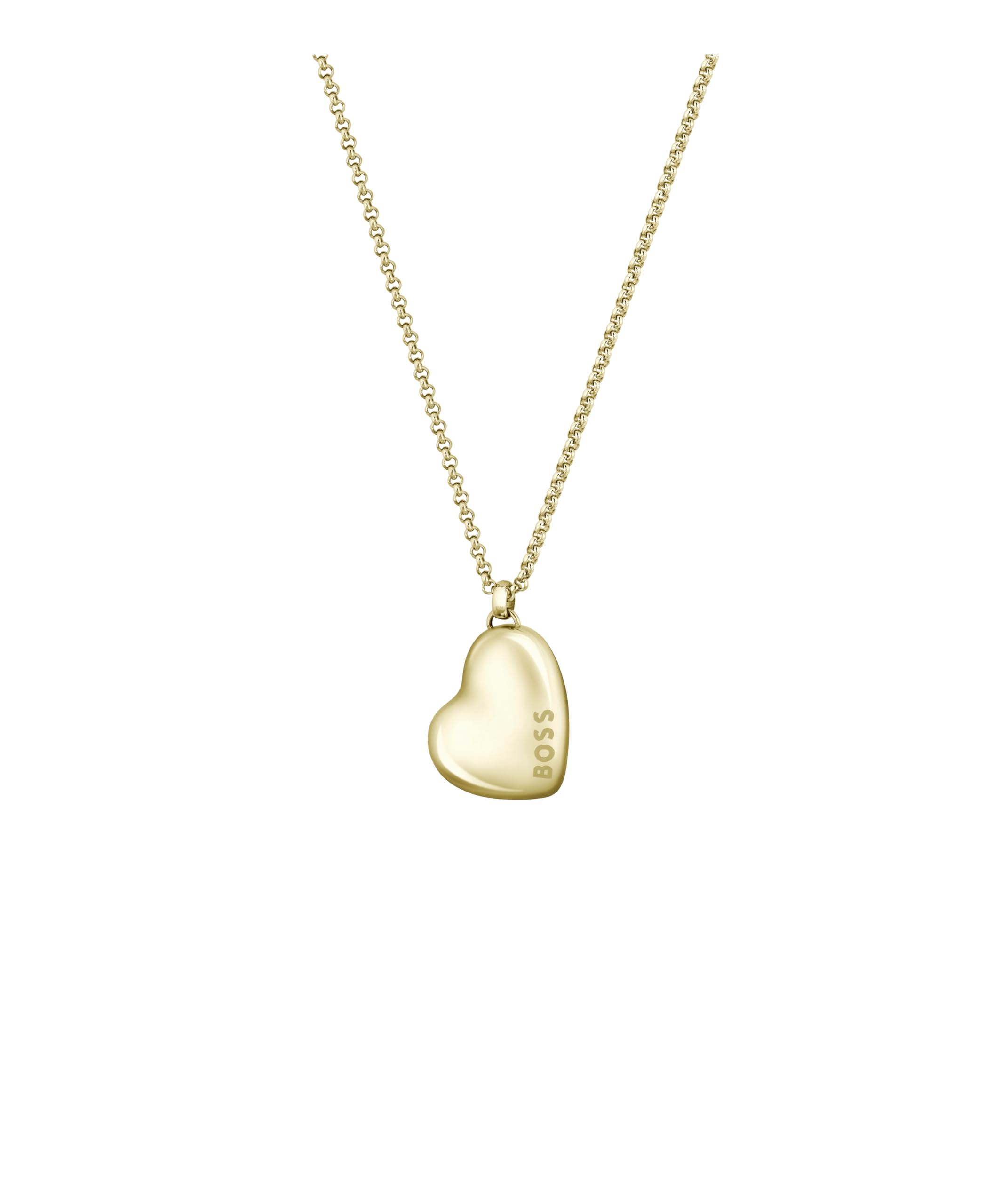 BOSS Jewelry Collar con Colgante para Mujer Colección HONEY en Oro Amarillo con un Charm de Corazón - 1580574