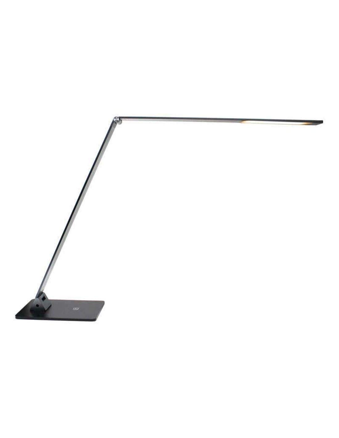 ledbox Lámpara de escritorio NIGA, antracita, Blanco cálido