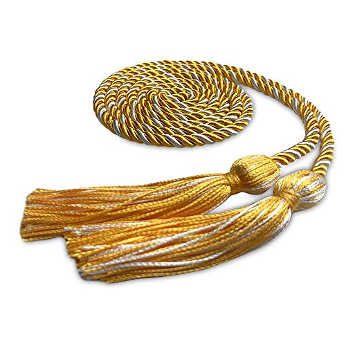 Image of Endea Graduation Single Honor Cord Two-Color (Gold /White)