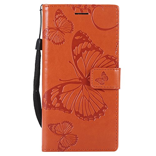 Sony Xperia XZ1 Case, Lomogo Leather Wallet Case with Kickstand Card Holder Shockproof