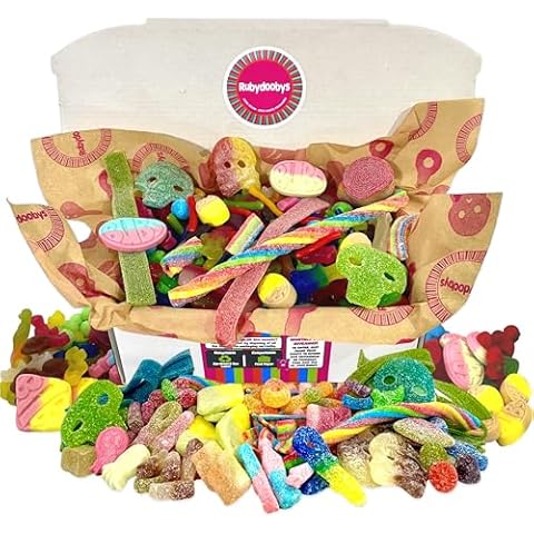 Rubydoobys Vegan Pick and Mix Sweets Gift Box Cover