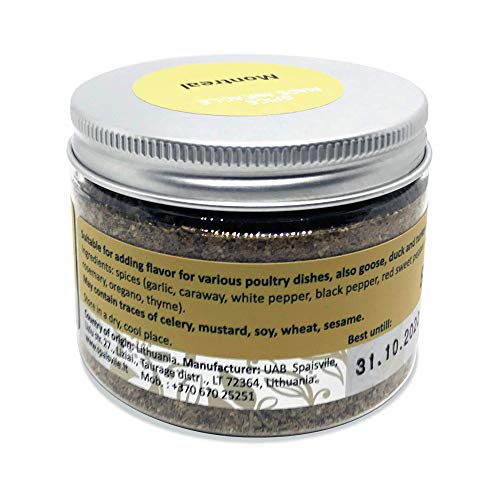 Spice Made Miracle Kruidenmix Montreal - de beste kruiden voor Goose, eenden, kalkoenen, kip en vleesgerechten - Spice… - Afbeelding 3