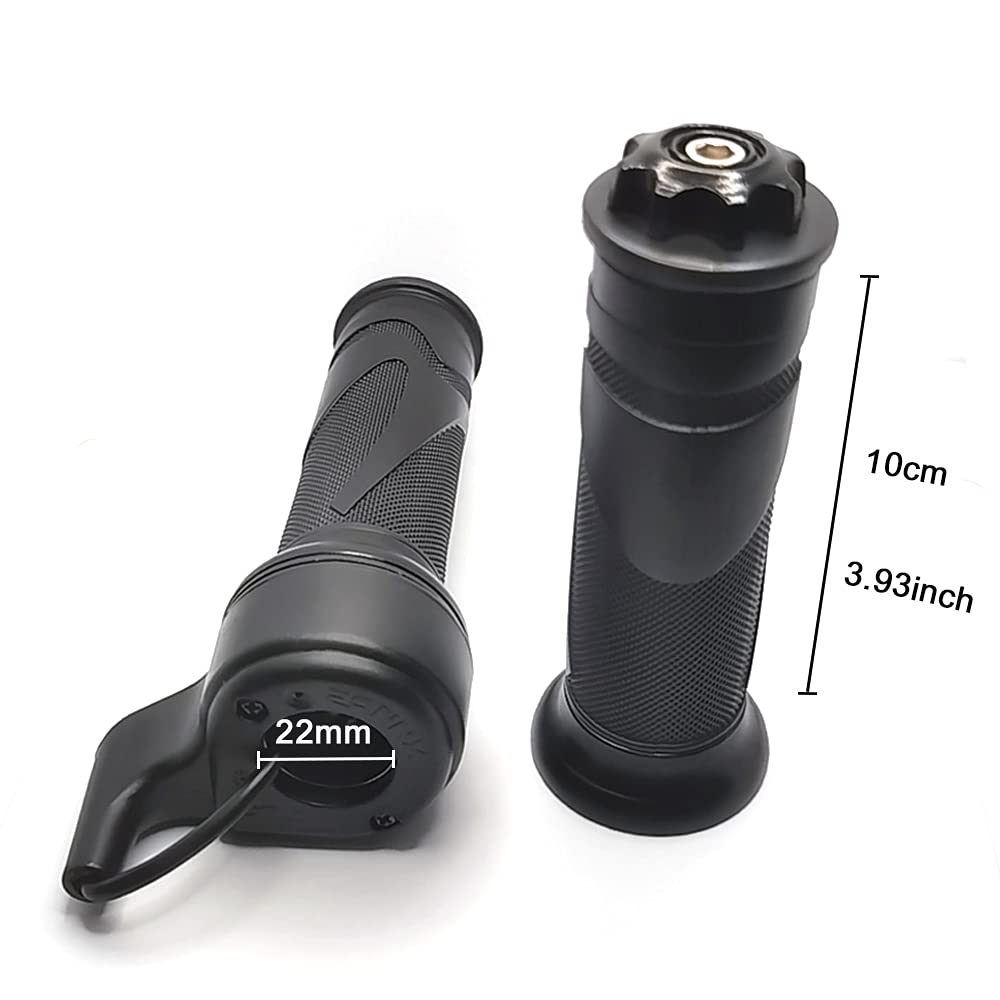 24V-72V eBike Twist Gaspedaal Snelheidsregeling Handvat Elektrische Fiets Gasklep Elektrische Fiets Onderdelen (SM Plug