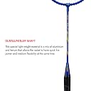 Li-Ning XP-70-IV Aluminum Strung Badminton Racquet (Black/Gold , S2 , 90-95 grams , 18-20 lbs) gallery image