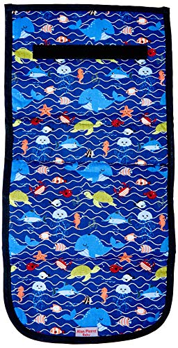 PORTA FRALDAS - BALEIA AZUL - MULTIMARCAS SEM BORDADO, Alan Pierre Baby, BALEIA AZUL