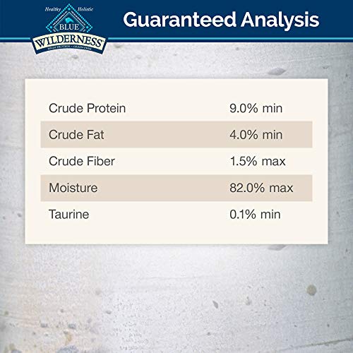 Image of Blue Buffalo Wilderness Wild Delights High Protein Grain Free, Natural Adult Flaked Wet Cat Food, Chicken & Turkey 3-oz cans (Pack of 24)