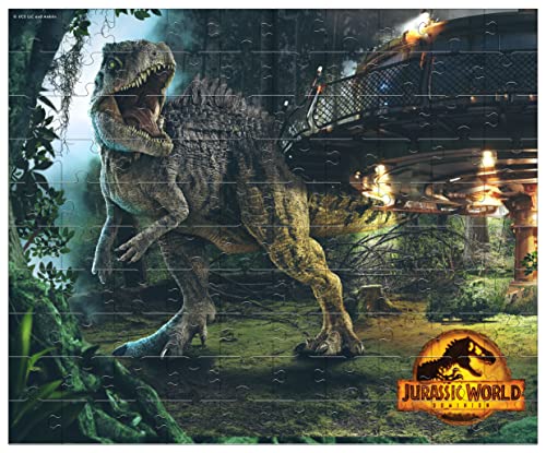 QUEBRA CABEÇA 100 PÇ - GIGANOTOSAURO JURASSIC