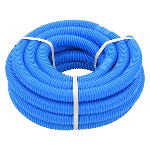 Vidaxl Manguera Piscina Azul 32 Mm 12,1 M Mantenimiento Terraza Patio Jardín