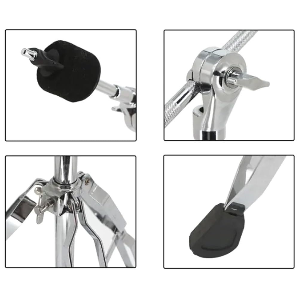 Softline Pro Double-Braced Cymbal Boom Stand Height Adjustment Medium Weight Convertible Cymbal Stands (SP-B200) - Image 6 thumbnail