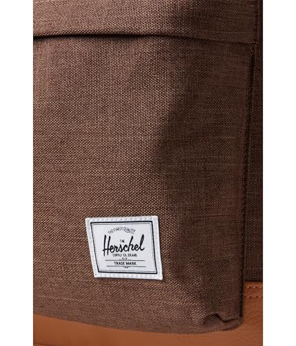 Image of Herschel Supply Co. Unisex, Herschel Heritage Backpack, Potting Soil Crosshatch /Natural, One Size
