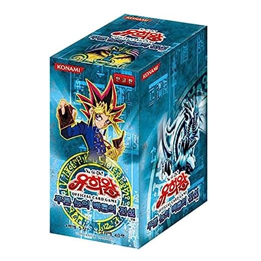 Yugioh Official Cards Legend of Blue-Eyes White Dragon Booster Box 40 Packs