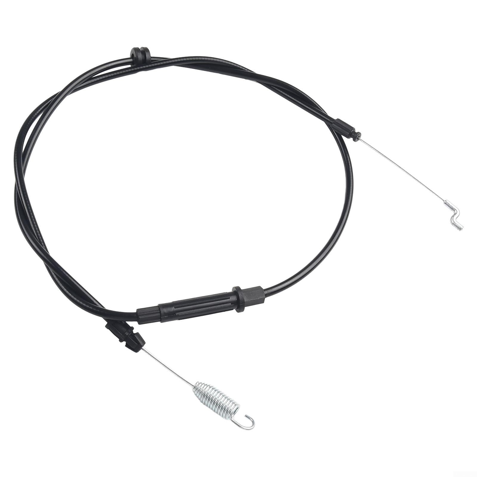 DystopiaWorld Clutch/Drive Cable, For Mountfield SP53H DRIVE CABLE, For Mountfield SP53H S461RPD SP533 SP533ES 381030051/0, Outer Length: 1365Mm, Cable Ends: Dogs Leg & Spring