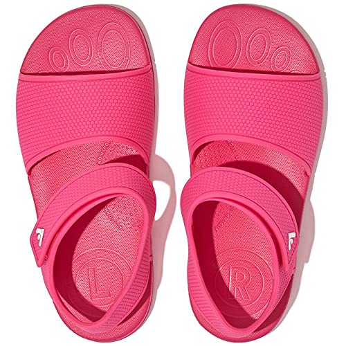 FitFlop Kids' Iqushion Kids Junior Ergonomic Back-Strap Sandals (Magenta Pink, 1)3