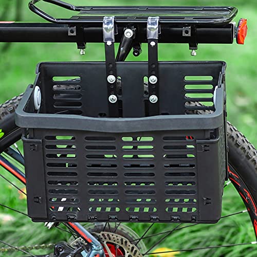 Accessoires de cyclisme : panier de vélo avant pour optimiser le transport de bagages
