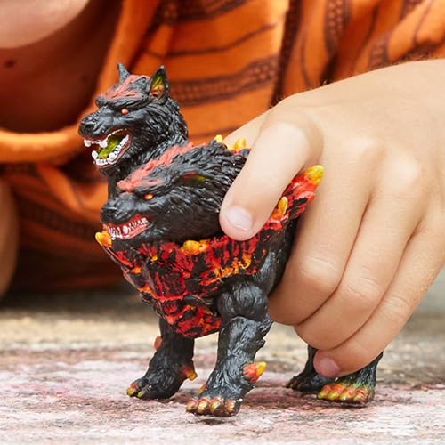 SCHLEICH ELDRADOR Creatures | Höllenhund 42451 | ELDRADOR Monster Spielfigur | detailgetreue Sammelfigur | tolles Geschenk für Mädchen und Jungen | Spielzeug ab 7 Jahren | 14 x 7 x 10 cm